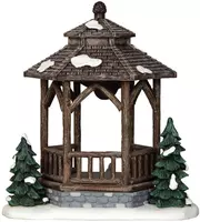 Lemax winter gazebo kerstdorp tafereel Vail Village 2014 - afbeelding 3
