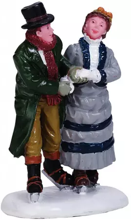 Lemax winter romance kerstdorp figuur type 2 Caddington Village 2017