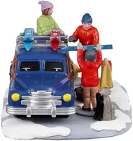 Lemax winter vacation kerstdorp tafereel Vail Village 2020 - afbeelding 2