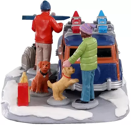Lemax winter vacation kerstdorp tafereel Vail Village 2020 - afbeelding 3