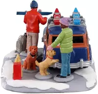 Lemax winter vacation kerstdorp tafereel Vail Village 2020 - afbeelding 3