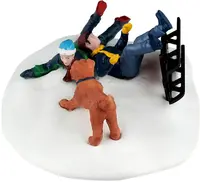 Lemax winter wipeout kerstdorp tafereel 2026 - afbeelding 3
