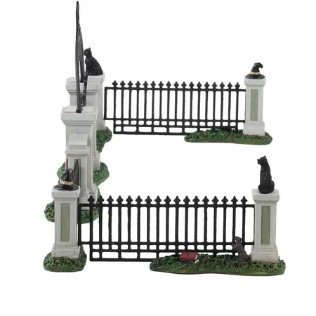 Lemax witch gate, set of 5 accessoire Spooky Town 2022 - afbeelding 3