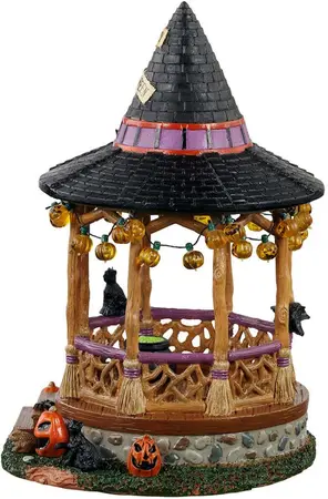 Lemax witch gazebo tafereel Spooky Town 2021 - afbeelding 3