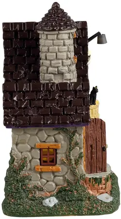 Lemax witch's treats verlicht tafereel Spooky Town 2024 - afbeelding 2