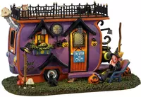 Lemax witch vanlife verlicht tafereel Spooky Town 2023