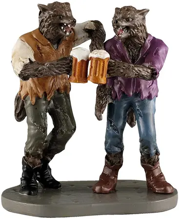 Lemax wolf pack cheers halloween figuur Spooky Town 2026