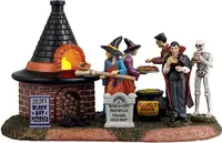 Lemax zelda's black hat pizzeria verlicht tafereel Spooky Town 2026 - afbeelding 1