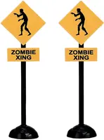 Lemax zombie crossing  Spooky town 2017