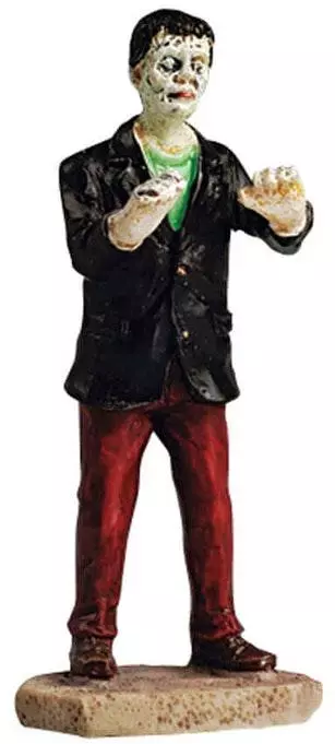 Lemax zombie figuur Spooky Town 2005 - afbeelding 1