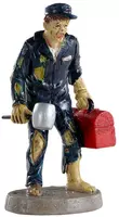 Lemax zombie mechanic halloween figuur Spooky Town 2020