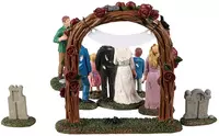 Lemax zombie wedding party, set of 9 tafereel Spooky Town 2022 - afbeelding 4