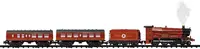 Lionel treinset Hogwarts Express ready to play 186x127cm rood/zwart - afbeelding 2