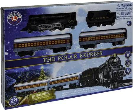 Lionel treinset The Polar Express 165x104cm zwart/blauw - afbeelding 3