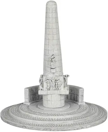 Luville Around the world Monument op de dam