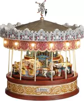 Luville Efteling Anton Pieck carrousel 23x23x25.5 cm