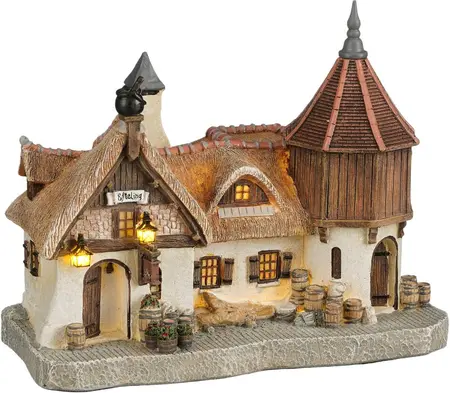 Luville Efteling Herberg de ersteling 19.5x13x16 cm