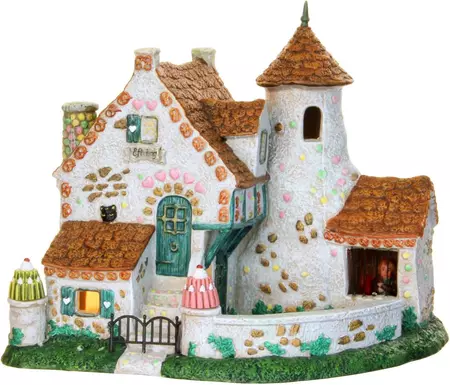 Luville Efteling Huis van Hans en Grietje 22x15x14 cm