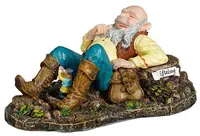 Luville Efteling Klein duimpje en de reus 13x6x5 cm