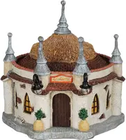 Luville Efteling Lurk en Limoenhuys met licht en muziek 16x17x16 cm