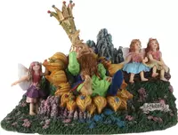 Luville Efteling Oberon met elfjes 17.5x12.5x11.5 cm