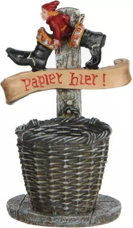 Luville Efteling Prullenbak 4x3.5x6 cm