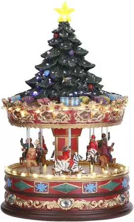 Luville General Carousel with Christmas tree on top adapter included - afbeelding 1