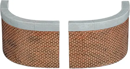 Luville General Curved wall large 2  stuks