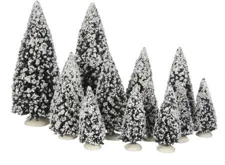 Luville General Evergreen tree assorted 12 pieces