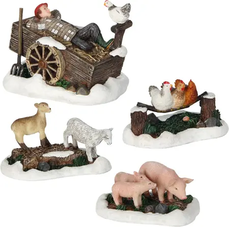 Luville General Farm scenery 4 pieces - afbeelding 1