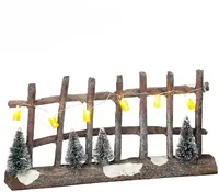 Luville General Fence lighted with trees