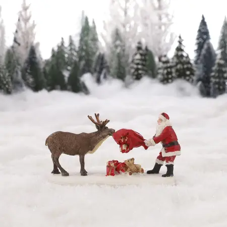 Luville General Reindeer teasing Santa - afbeelding 2