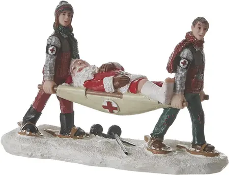 Luville General Santa's ski accident