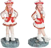 Luville Molendam Carnaval dansers girls 2  stuks