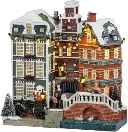 Luville Molendam Facade street Amsterdam battery operated - afbeelding 1