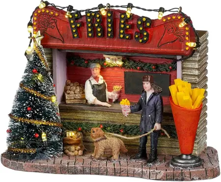 Luville Molendam Fries market battery operated - afbeelding 1