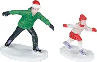Luville Molendam Ice skating man and girl 2 pieces kopen?