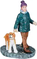 Luville Molendam Man walking his dog