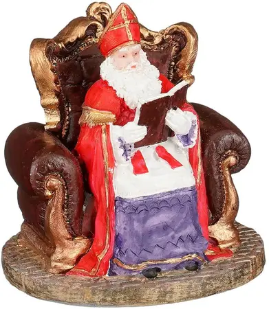 Luville Molendam Sint op troon