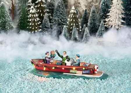 Luville Sinterklaas, Pieten on sloop battery operated - afbeelding 2