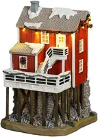 Luville Sledgeholm House on stilts