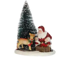 Luville Sledgeholm Santa is decorating