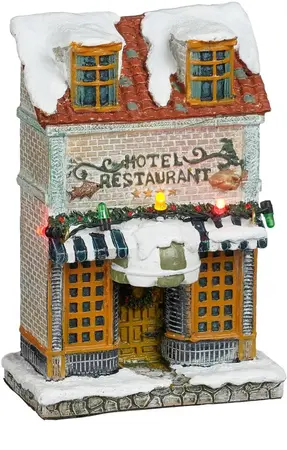 Luville Ville de Reidy Facade hotel restaurant battery operated - afbeelding 1