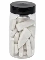 My Village Deco Stenen Plat Wit 370ml - afbeelding 1
