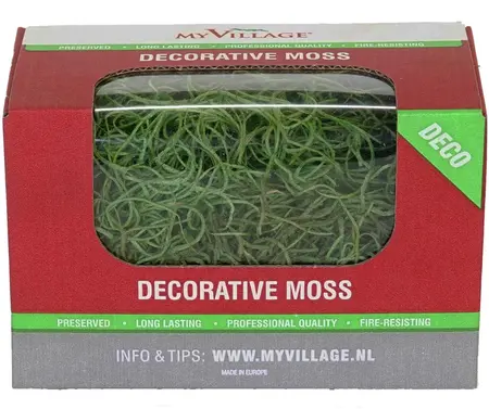 My Village decorative moss groen 50g