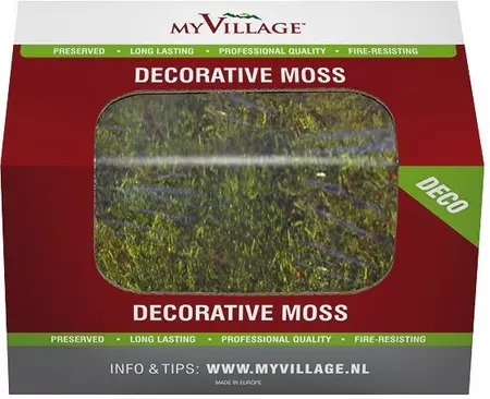 My Village Platmos groen 50g - afbeelding 1
