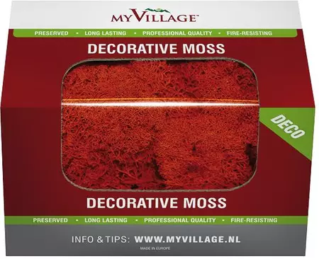 My Village Rendiermos rood 50g - afbeelding 1