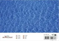 My Village Sheet Water Dubbelzijdig 21x29.7cm - afbeelding 2