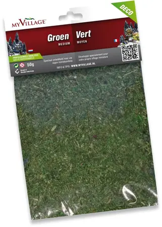 My Village Strooisel groen medium 50g