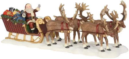 Luville Schneewald Santa reindeer sledge - afbeelding 1